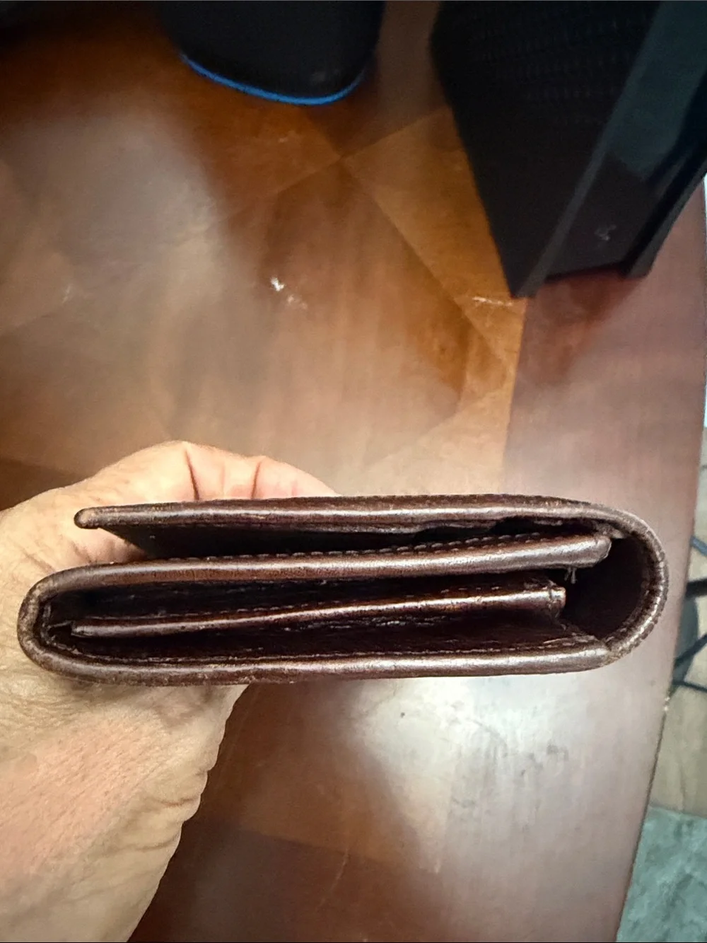Fendi Brown and Tan Zucca Canvas Long Wallet